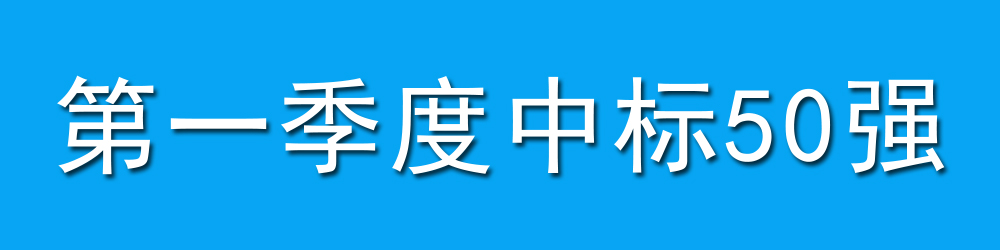 【建设库】四川省2019第一季度建筑企业中标50强